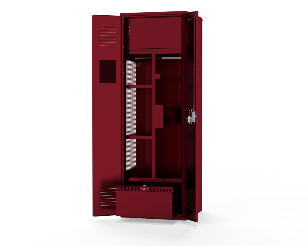 PATRIOT® FULLY FRAMED GEAR LOCKERS - Robinson Steel Co.